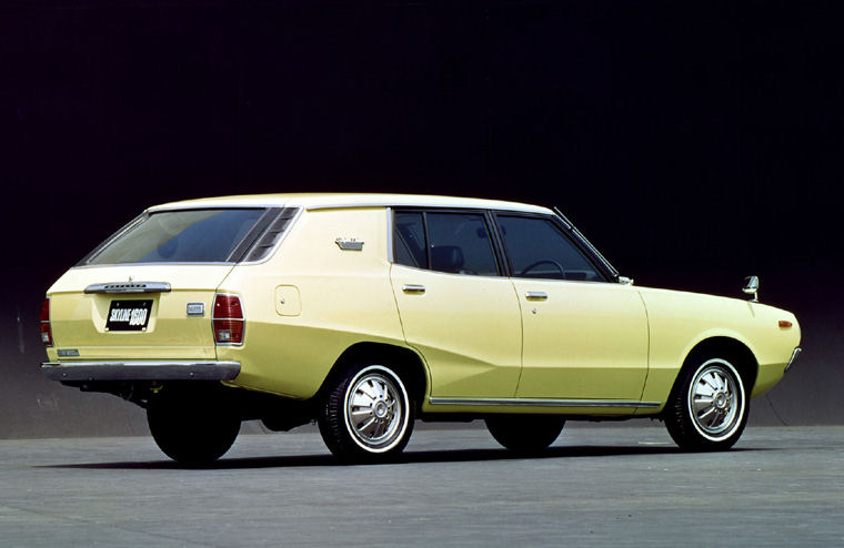 4th Generation Nissan Skyline: 1972 Nissan Skyline 1600 Station Wagon (VC110) Picture